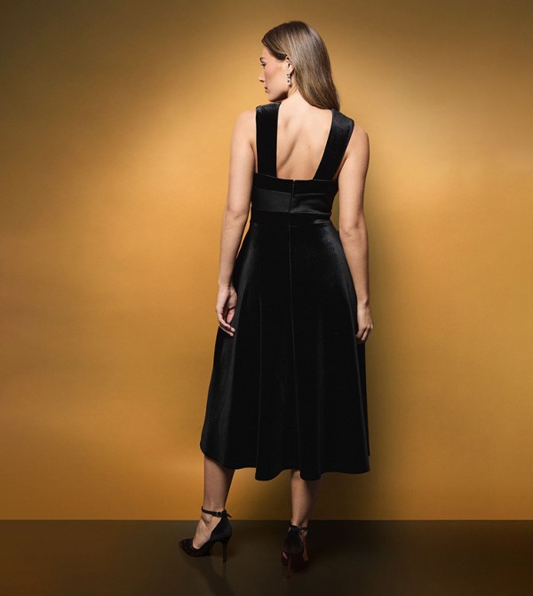 Coast Midi Dresses - Black Midi Dresses