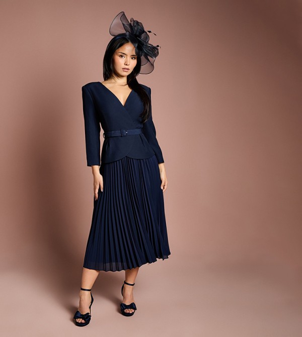 Coast Midi Dresses - Navy Midi Dresses