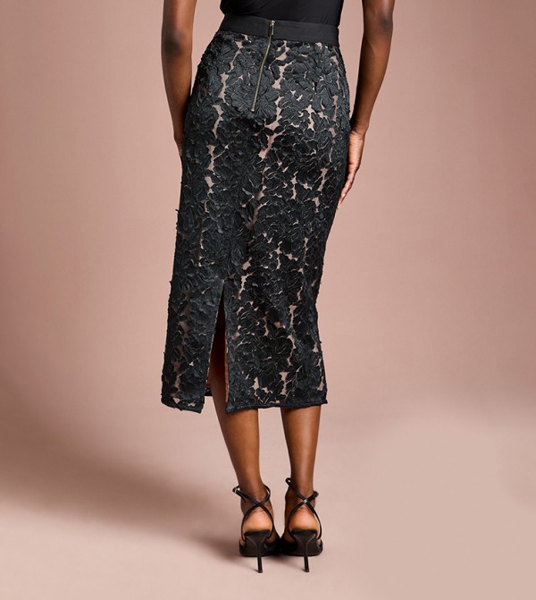 كوست  ملابس - أسود Midi Skirts