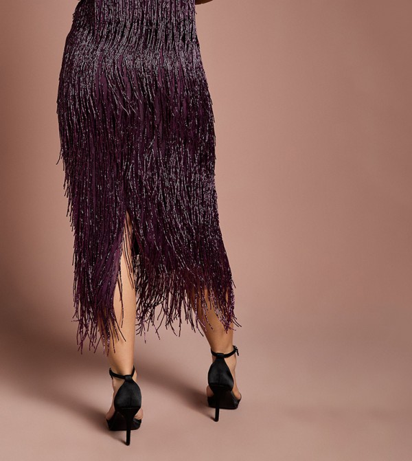 كوست  تنانير - بنفسجي  Midi Skirts