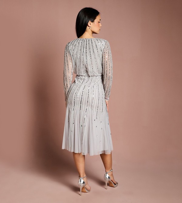 Coast Midi Dresses - Grey Midi Dresses