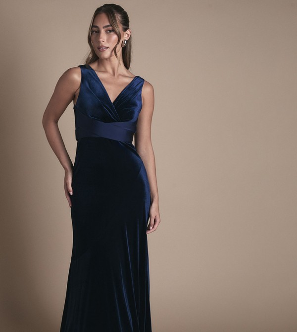 Coast  Dresses - Navy Maxi Dresses