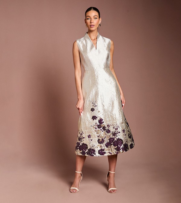 Coast Coast - Beige Midi Dresses