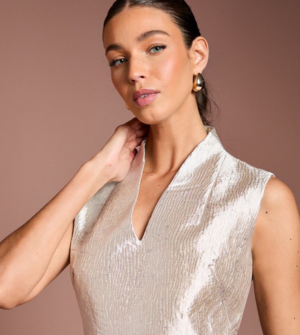 Coast Coast - Beige Midi Dresses