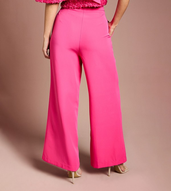 Coast Clothing - Pink Casual Pants