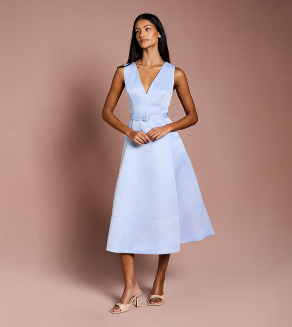 Coast  - Blue Midi Dresses