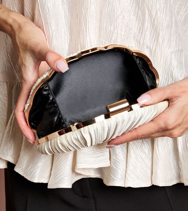 Coast Bags - Beige Clutches