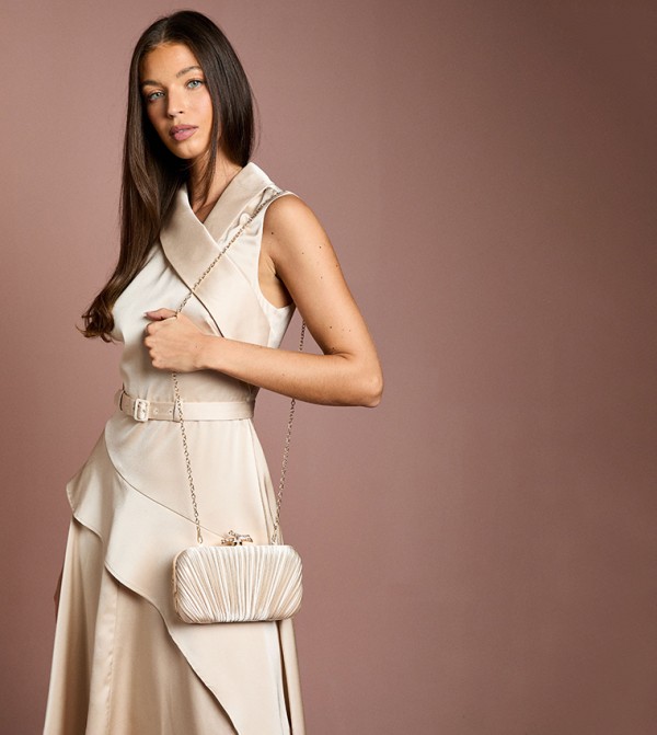 Coast Bags - Beige Clutches