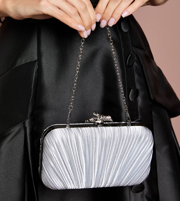Coast Bags - Silver Clutches