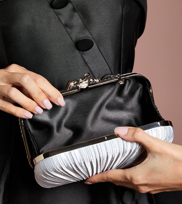 Coast Bags - Silver Clutches