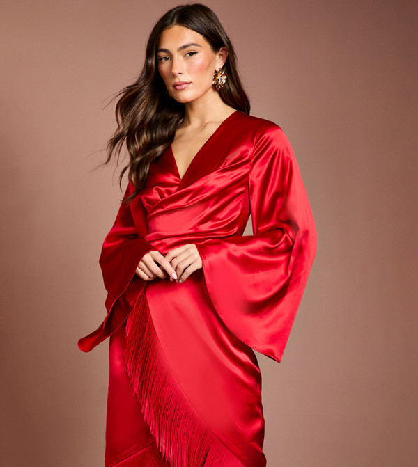 كوست كوست - أحمر Midi Dresses