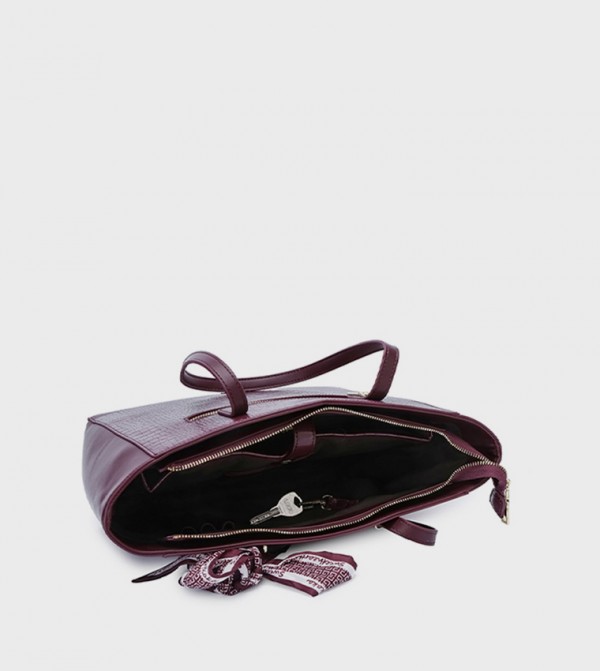 Fyor  - Burgundy Tote Bags