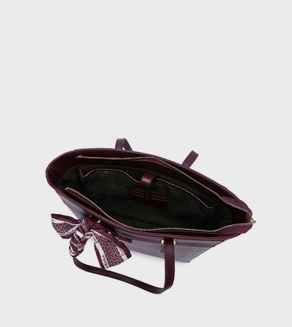 Fyor  - Burgundy Tote Bags