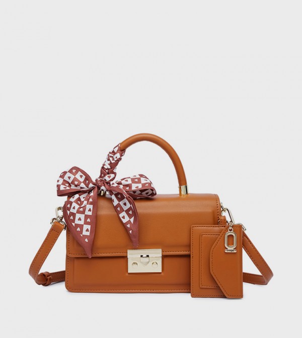 فيور فيور - حنطي Handheld Bags