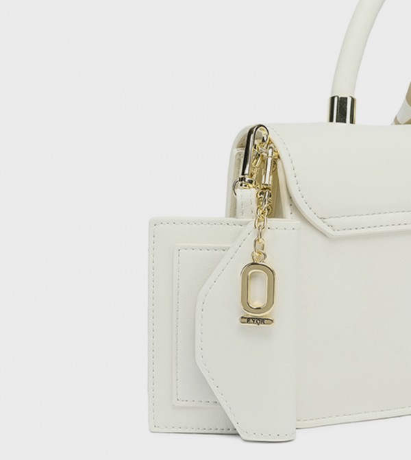 فيور فيور - أبيض Handheld Bags