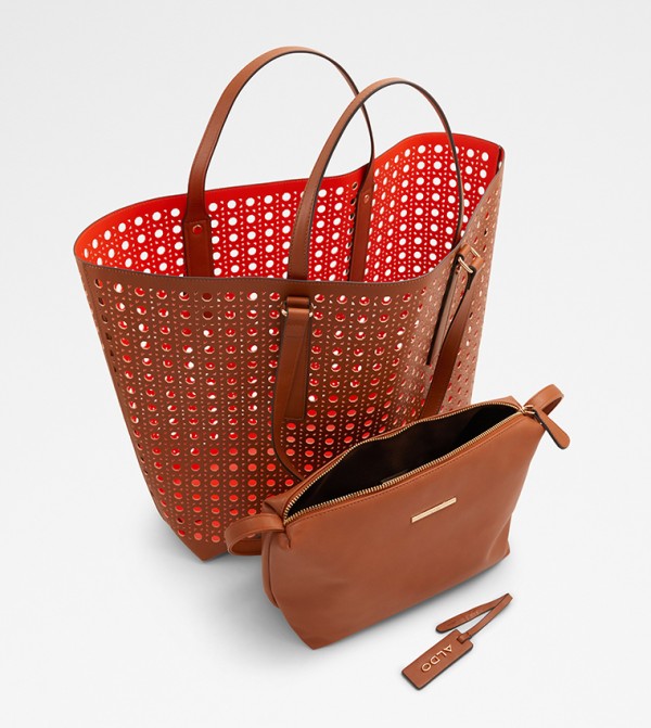 Aldo  aldo-luxe-tote - Brown Tote Bag