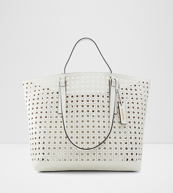 Aldo  aldo-luxe-tote - White Tote Bags