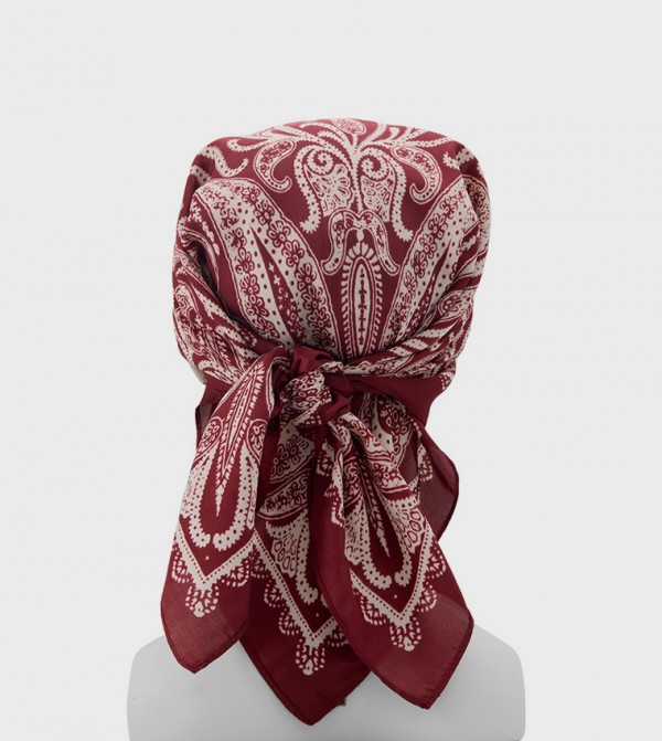 Aldo Accessories Scarves - Red Silk Scarves