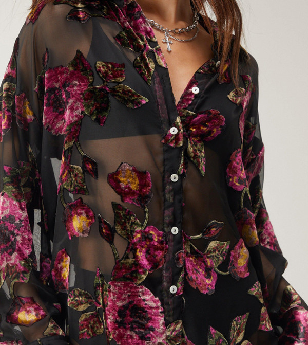 ناستي غال ناستي غال - أسود Shirt & T-Shirt Dresses