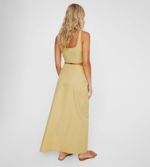 Nasty Gal Nasty Gal - Beige Maxi Skirts