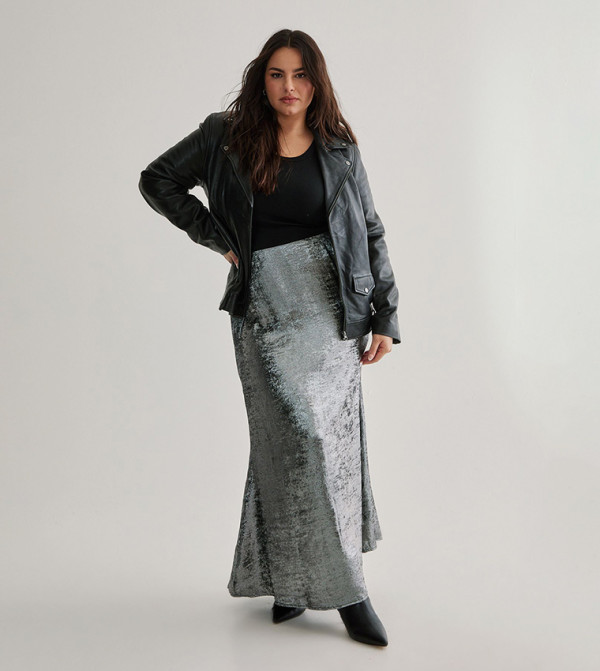 Nasty Gal - Outlet Plus Size - Silver Skirts