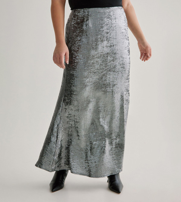 Nasty Gal - Outlet Plus Size - Silver Skirts