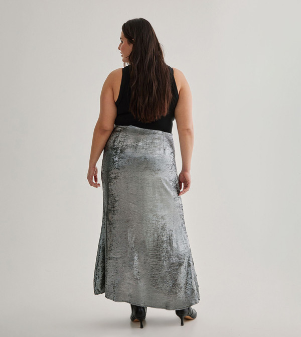 Nasty Gal - Outlet Plus Size - Silver Skirts