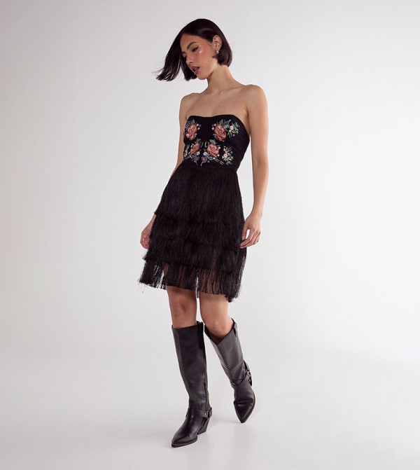 Nasty Gal Nasty Gal - Black Casual Dresses