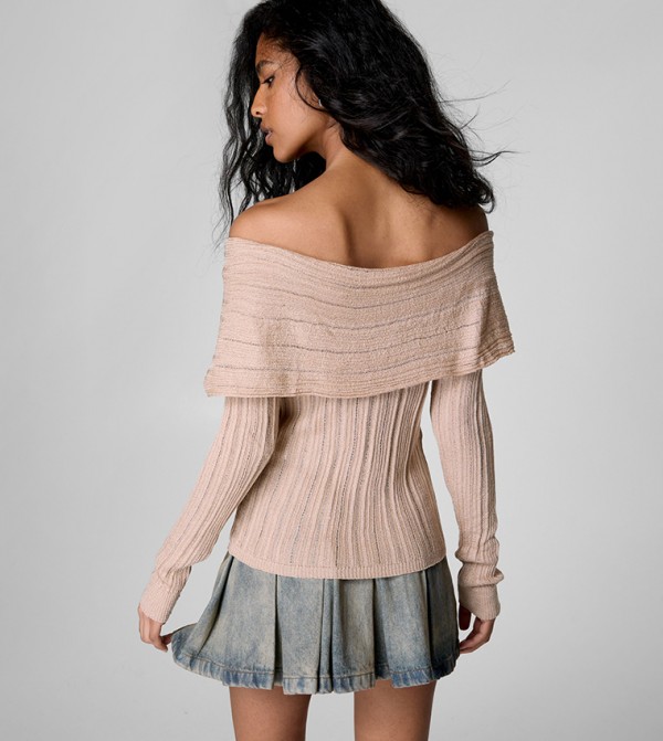 Nasty Gal Nasty Gal - Beige Casual Tops
