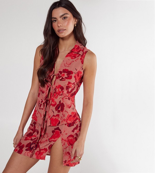 Nasty Gal Nasty Gal - Pink Sleeveless Tops