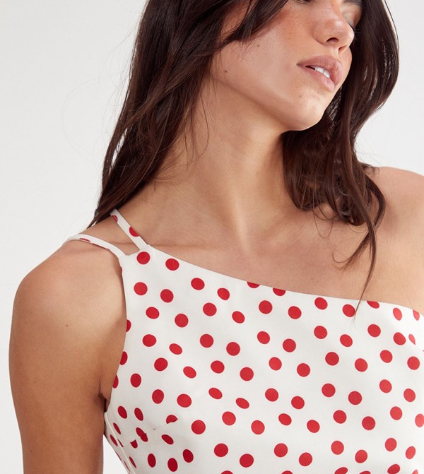 Nasty Gal Nasty Gal - White Cropped Tops