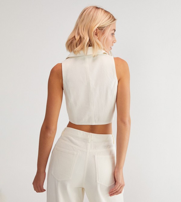 Nasty Gal  - Ecru Waistcoats
