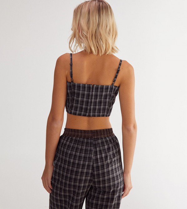 Nasty Gal Nasty Gal - Navy Cropped Tops