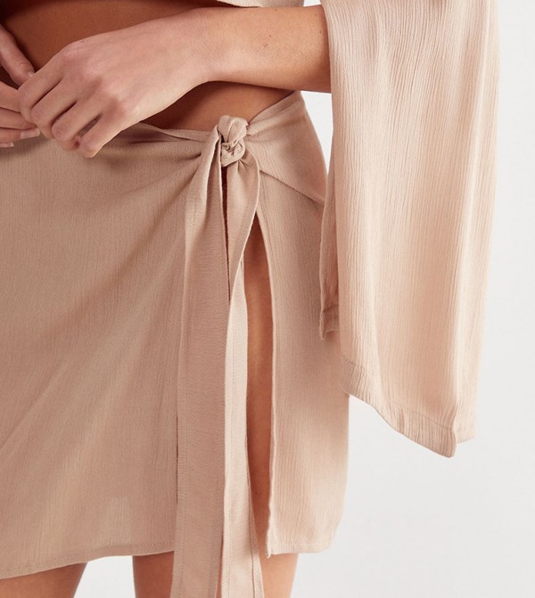 Nasty Gal  Swimwear - Beige Beachwear & Accessories