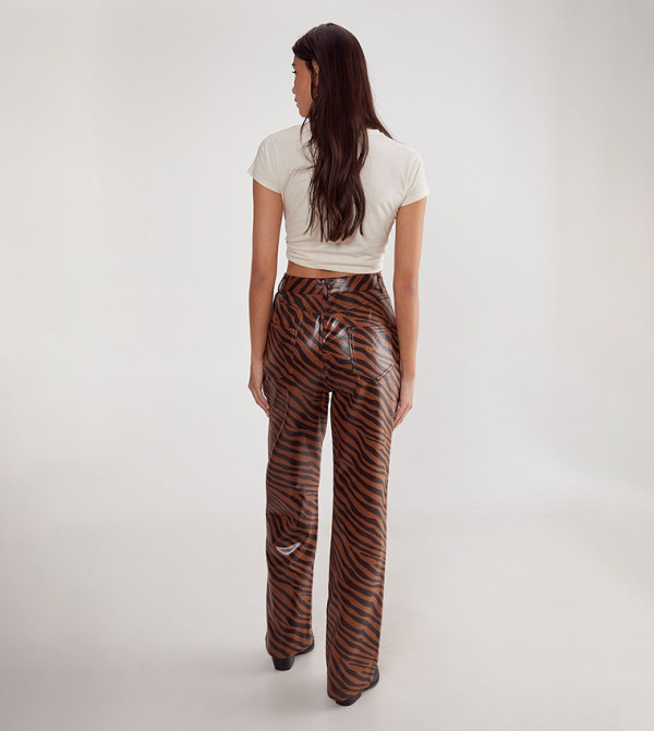 Nasty Gal Clothing - Brown Casual Pants