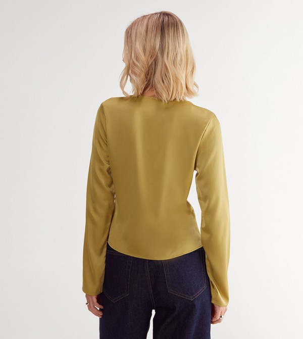 Nasty Gal Nasty Gal - Lime Casual Tops