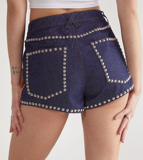 ناستي غال - اوتليت  - بني  شورت كاجوال