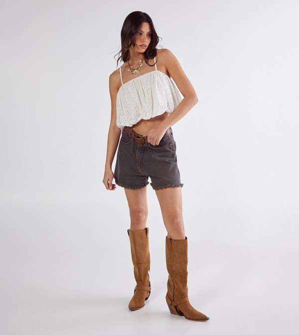 ناستي غال ناستي غال - أبيض Sleeveless Tops