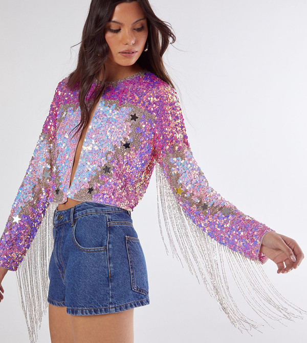 ناستي غال - اوتليت  - وردي جاكيتات كاجوال