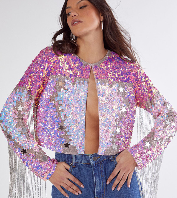 ناستي غال - اوتليت  - وردي جاكيتات كاجوال