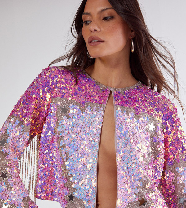 ناستي غال - اوتليت  - وردي جاكيتات كاجوال