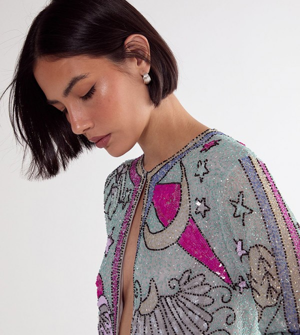 Nasty Gal Nasty Gal - Blue Casual Jackets