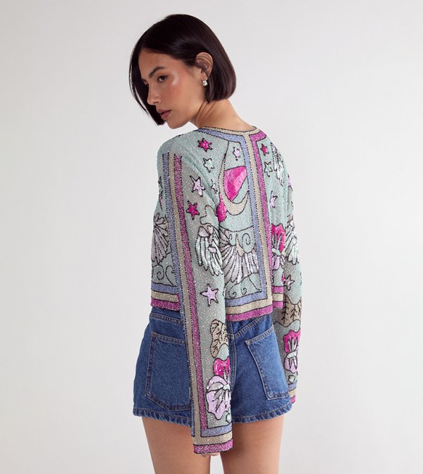 Nasty Gal Nasty Gal - Blue Casual Jackets