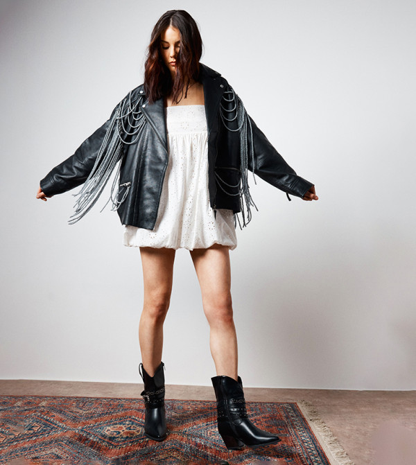 ناستي غال - اوتليت  - أسود جاكيتات كاجوال