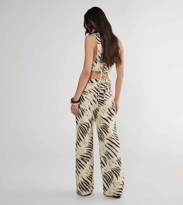 Nasty Gal  - Multi Wide Leg Jeans