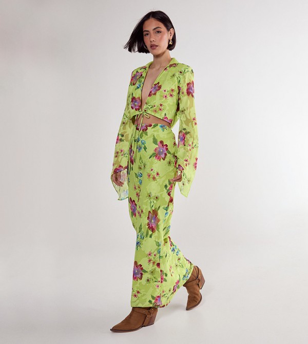 ناستي غال ناستي غال - أخضر Cropped Tops