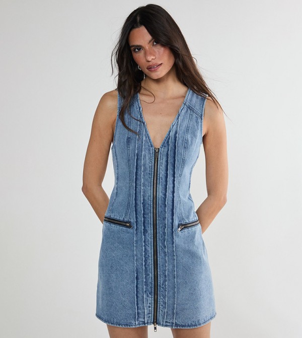 Nasty Gal Nasty Gal - Blue Casual Dresses