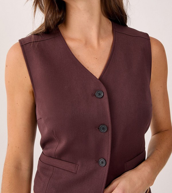 Nasty Gal Nasty Gal - Brown Waistcoats