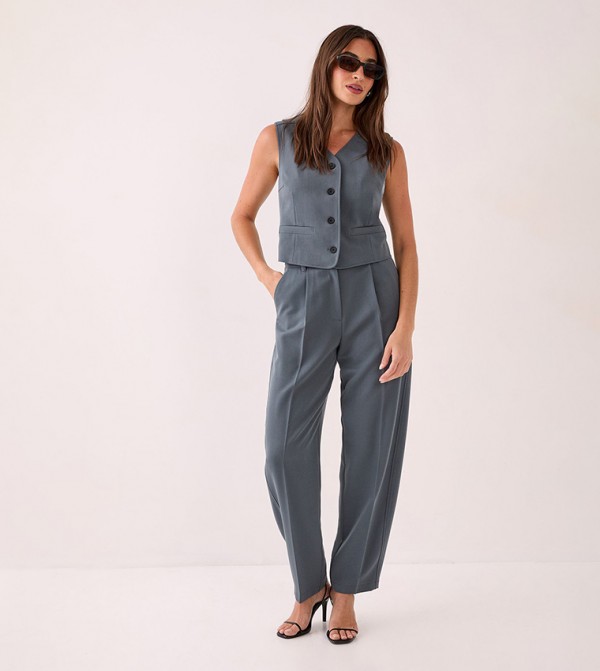 Nasty Gal Nasty Gal - Grey Waistcoats