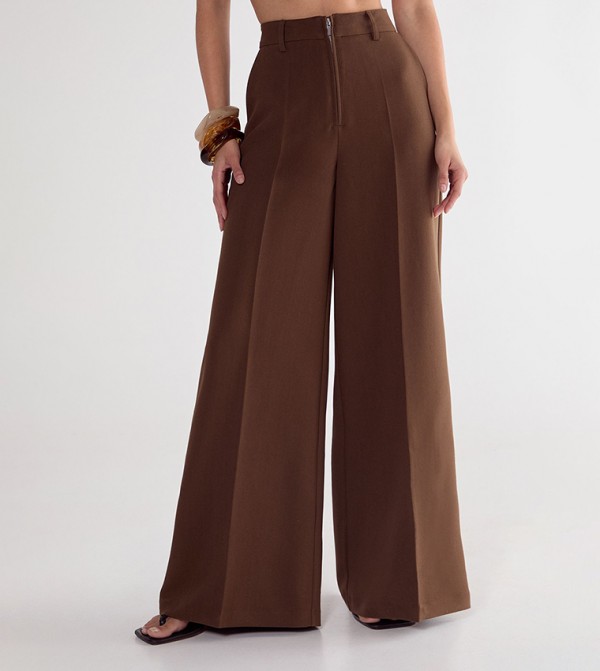 Nasty Gal Nasty Gal - Brown Casual Pants